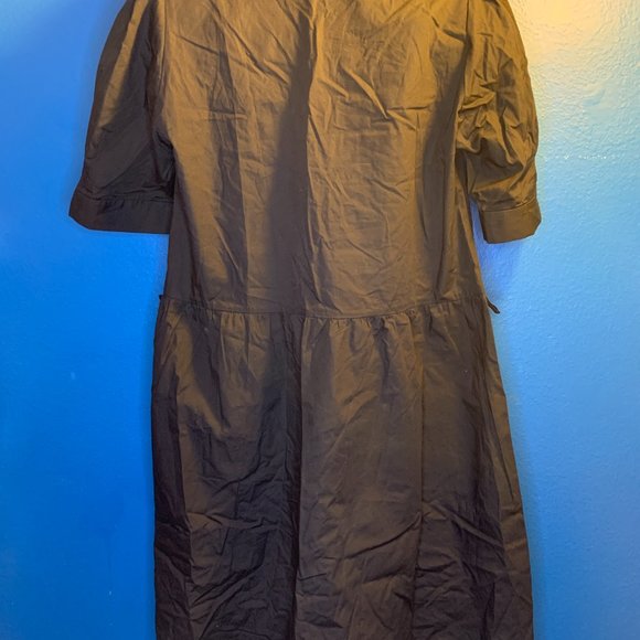 Family Affairs Midnight Voyage Peter Pan Collar Dress in Black Size Small NWOT - Picture 6 of 11